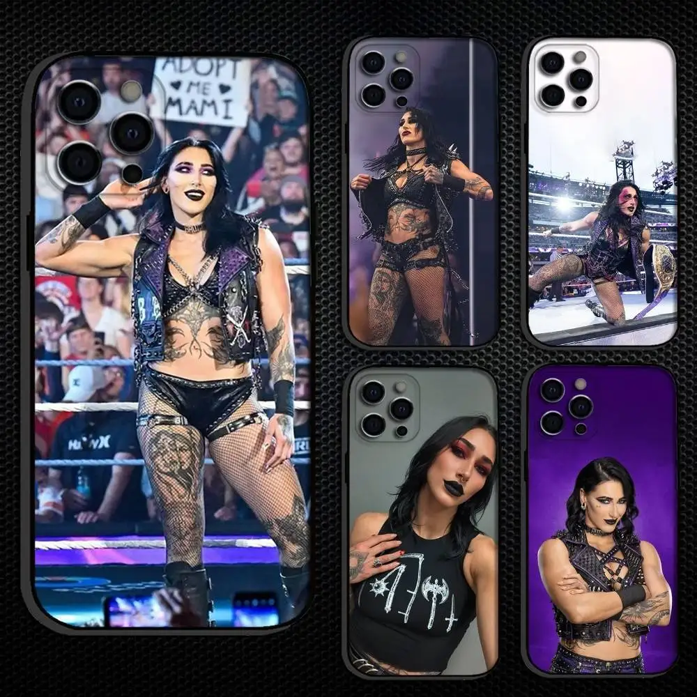 

R-Rhea R-Ripley Phone Case For iPhone 16,15,14,13,12,11 Plus,Pro Max, Others Soft Black Cover