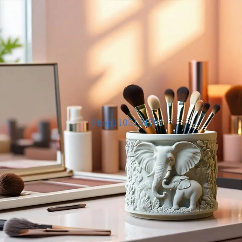 98 كيلومتر فني الفيل السيليكون القوالب لوازم صياغة لمجوهرات شمعة الغراس #3