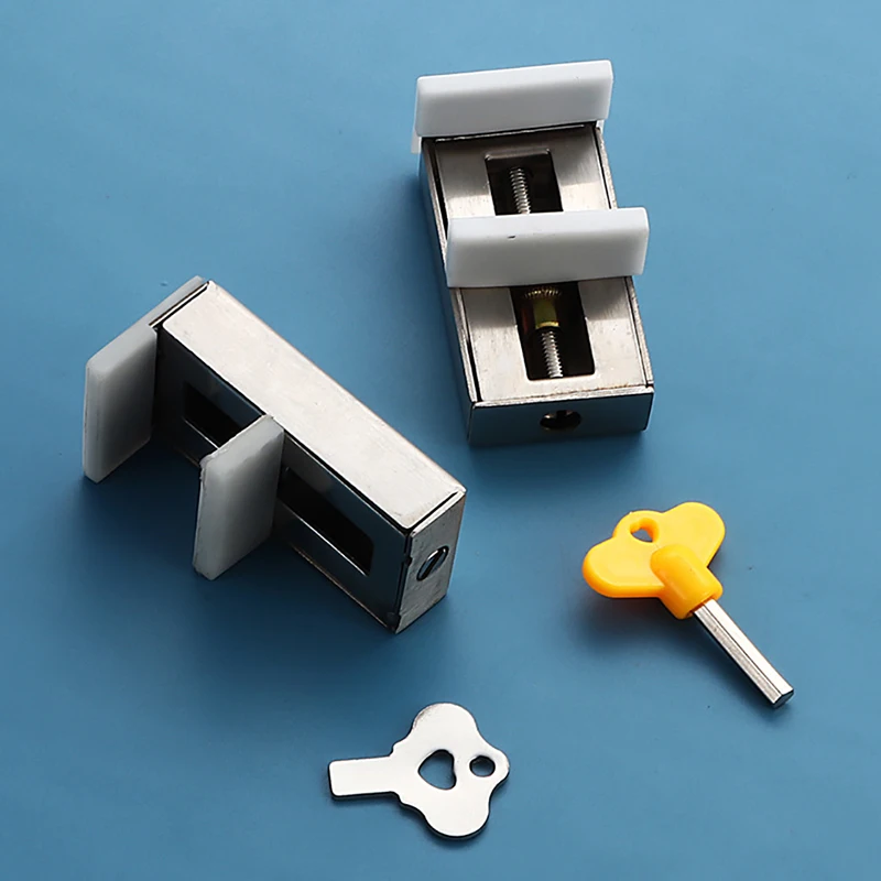 1PCS Window Limiter Screen Window Fixing Buckle Child Safety Lock Push-pull Anti Opening Door And Window Lock Buckle Fastener