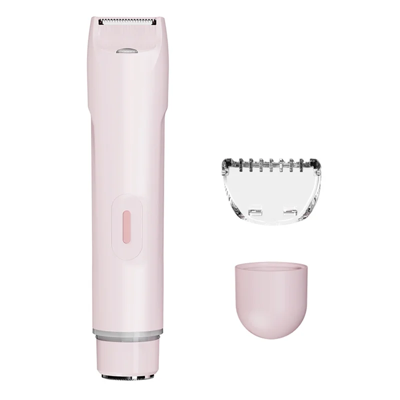 

A74G-Women's Double-Headed Bikini Shaver Painless Electric Razors For Women Private Area Sensitive Skin