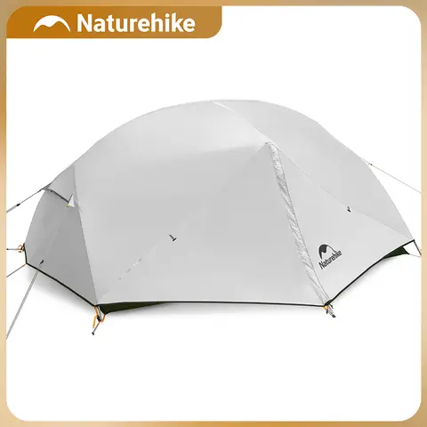 Naturehike Mongar 2P Ultralight Camping Tent 20D Nylon PU4000 Waterproof 3-Season Backpacking Outdoor Hiking Trekking Tent