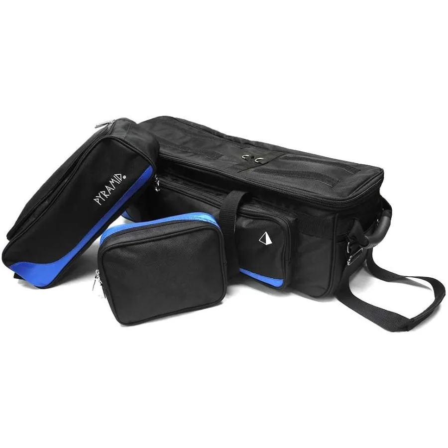 الهرم مسار الثلاثي حمل الأسطوانة بالإضافة إلى حقيبة البولينج مع حقيبة أحذية قابلة للفصل تناسب الرجال الأمريكي حجم 15 ملحق وجيب جانبي Lightw