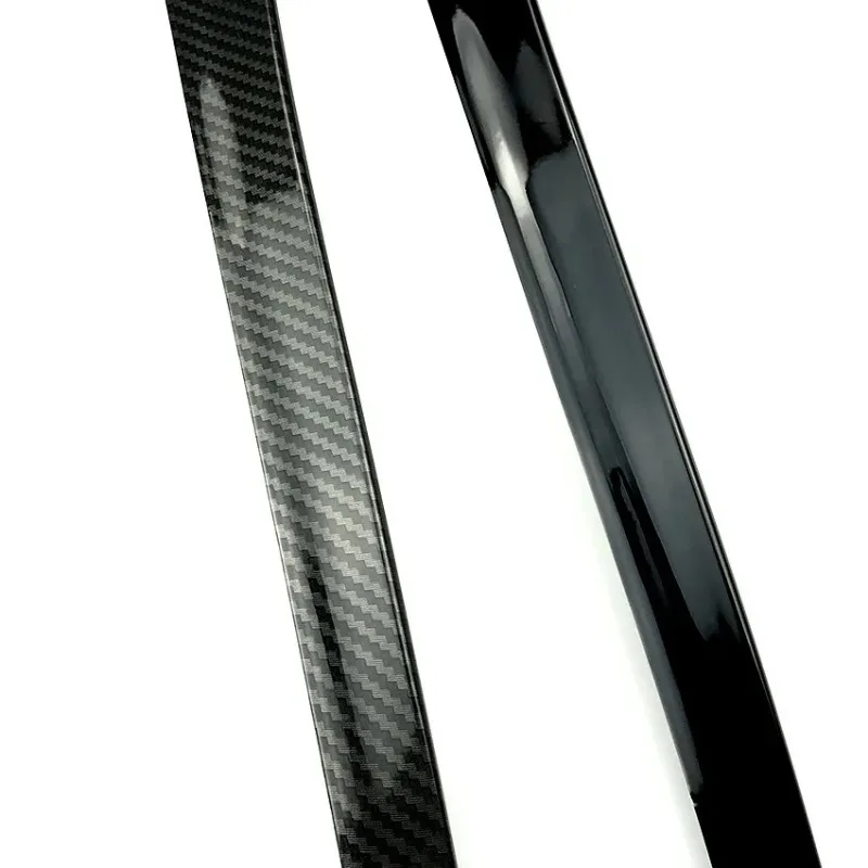 2Pcs Rear Window Side Spoiler Wing Trim For VW Golf 7 MK7 2013-2019 GT Rline GTI Gloss Black Carbon Look Car Tuning Accessories - view 4