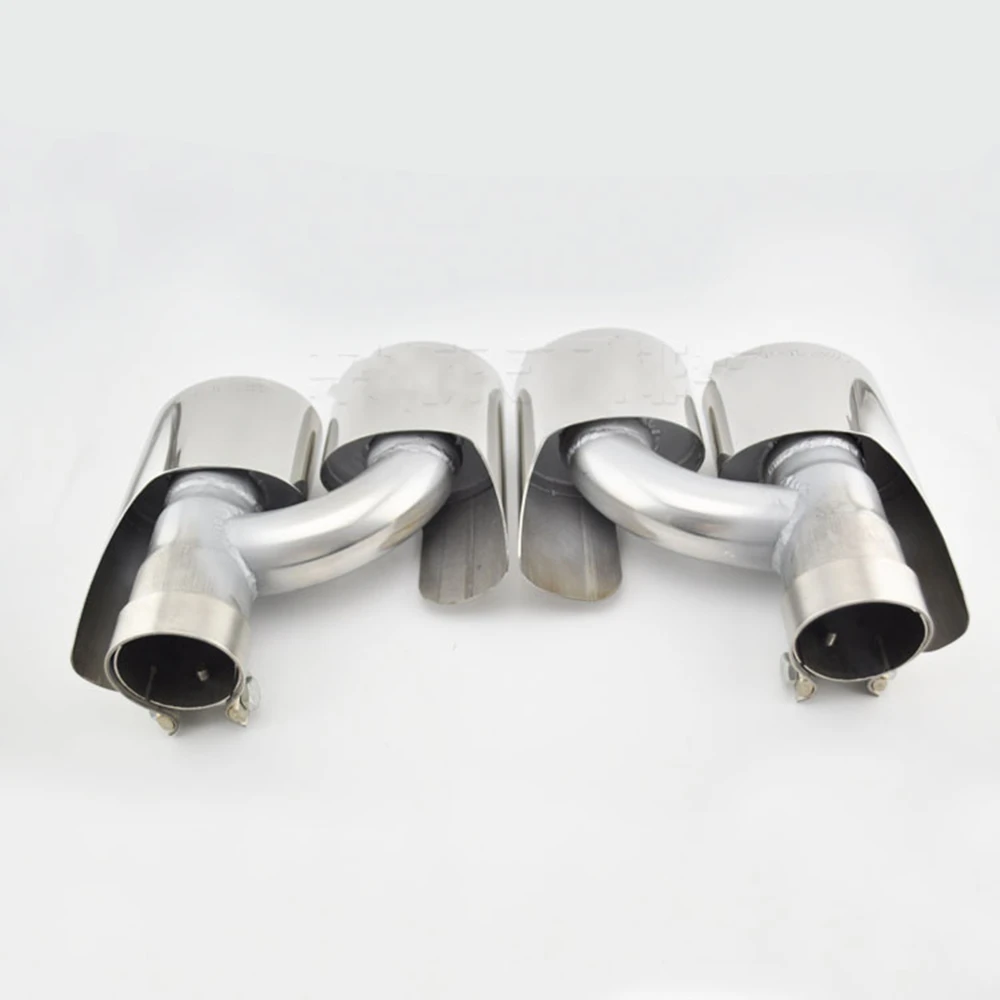 Car Rear Air Vent Exhause Tailpipe Exhaust End Tip Pipe For Mercedes Benz W164 ML Class 2010-2013