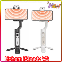 Hohem iSteady V2 AI Tracking Gimbal 3-Axis Foldable Handheld 259g Gesture Control Stabilizer Creative Vlog for iPhone12 Pro/Max