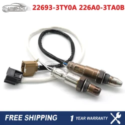 Upstream and Downstream Lambda O2 Oxygen Sensor Air Fuel Ratio Sensor 226A0-3TA0B 22693-3TY0A for Nissan Altima 13-17 2.5L New