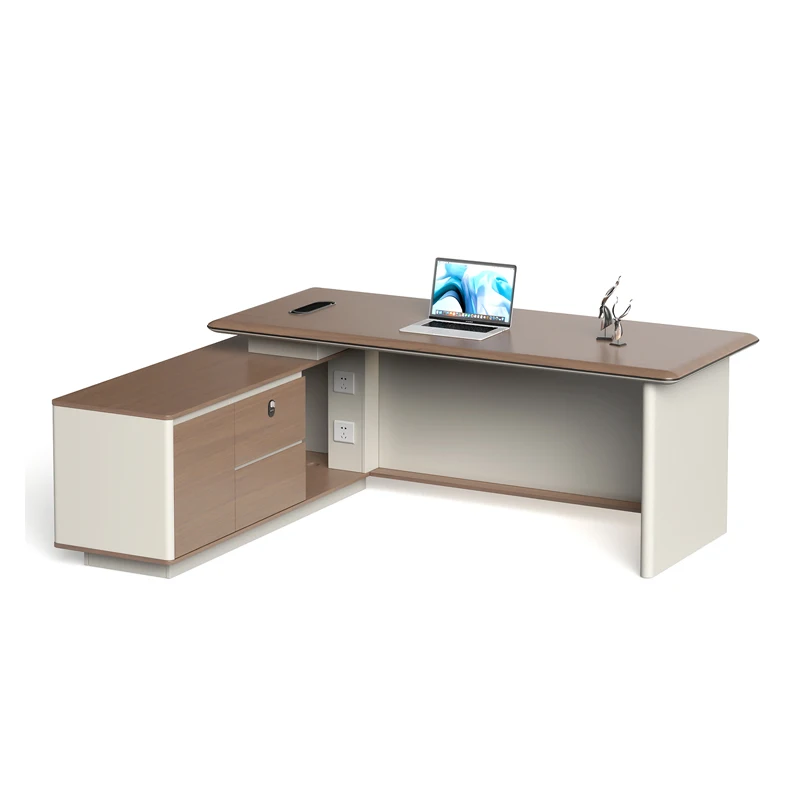 @#Premium Executive Desk with Construction for Corporate Leaders and Cable Management System for Executive Suites