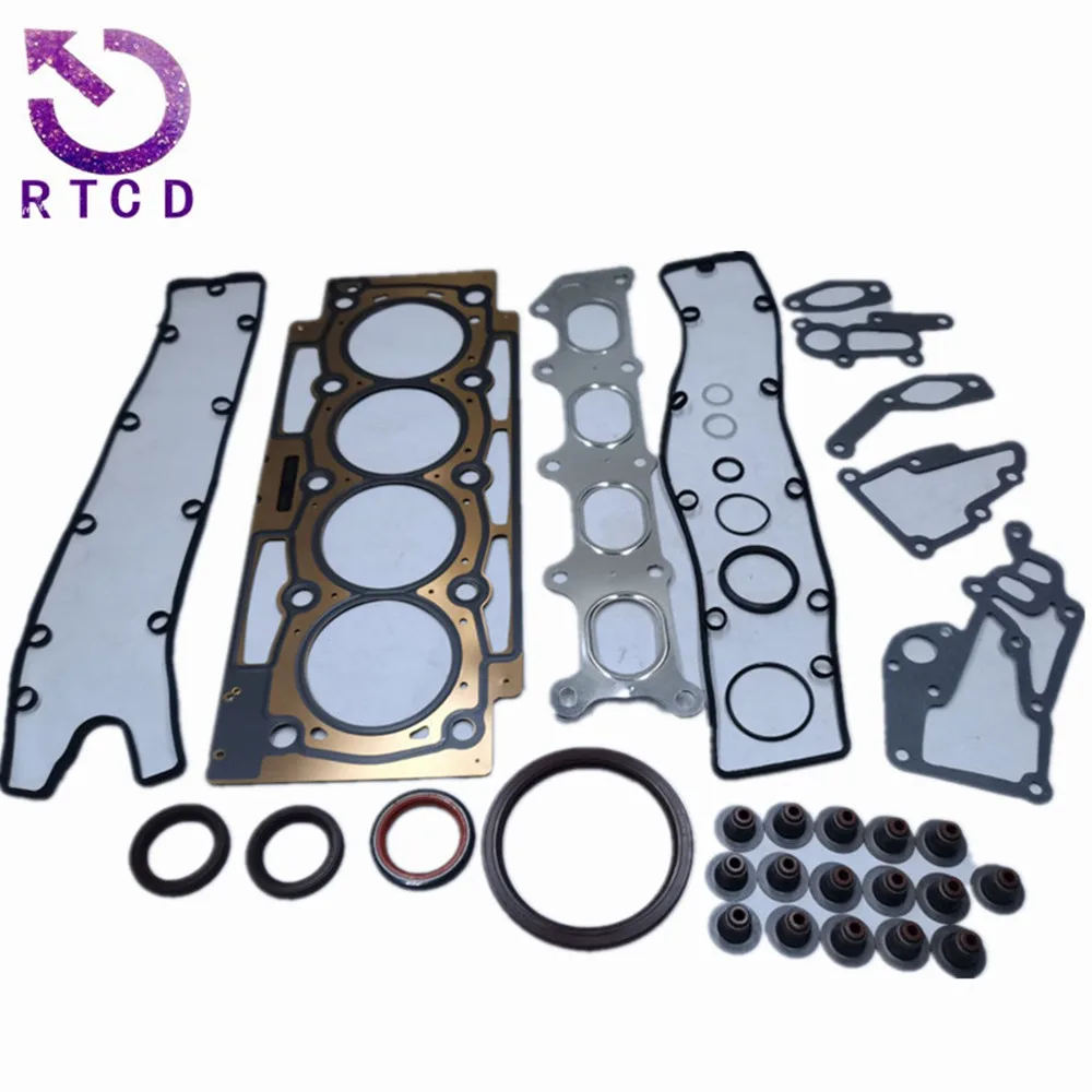 2.0Engine Overhaul Package Complete Engine Gasket 0197Y1 For Peugeot 206 307 406 407 607 806 807 Citroen C4 C5 C8