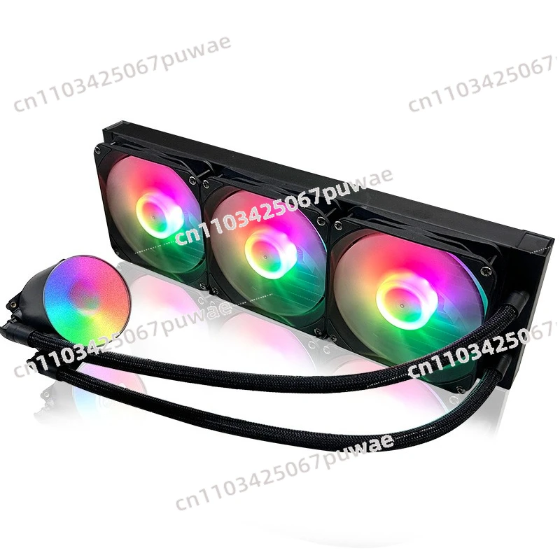 

Универсальный жидкостный кулер AIO 360 мм для настольного ПК, процессор с сокетом 1700, радиатор, вентилятор