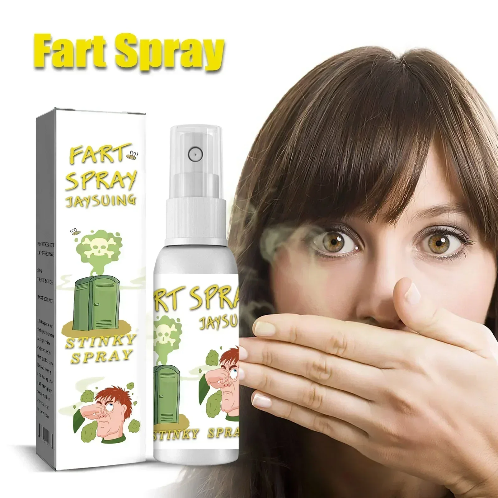 30ml Liquid Fart Gag Prank Toy Prank Poop Stuff Non Toxic Smells Stink Spray for Adults or Kids April Fools Day Toy