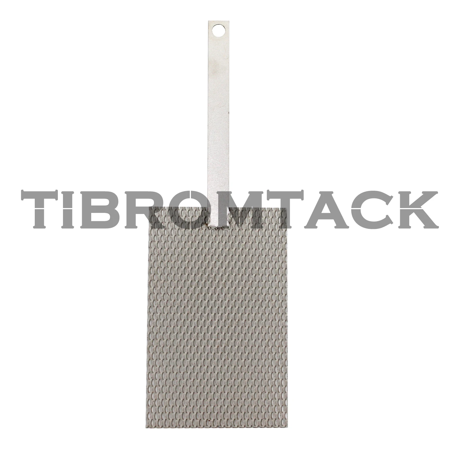 Titanium cathode Mesh 2 Inches*4 Inches with terminal plate, 1 piece