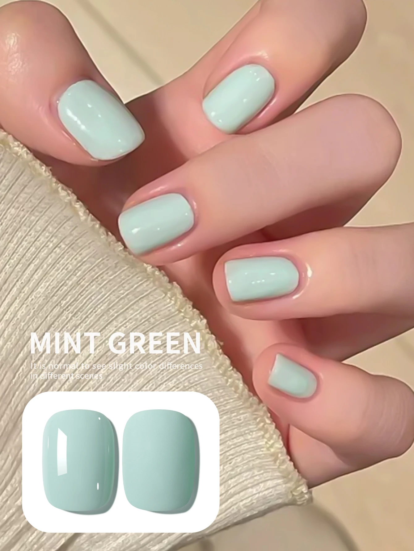 1 قطعة 15 مللي النعناع الأخضر جيل للأظافر شبه دائم مسمار الفن تمرغ الأشعة فوق البنفسجية LED صالون الأظافر لتقوم بها بنفسك صالون الأظافر هلام #4