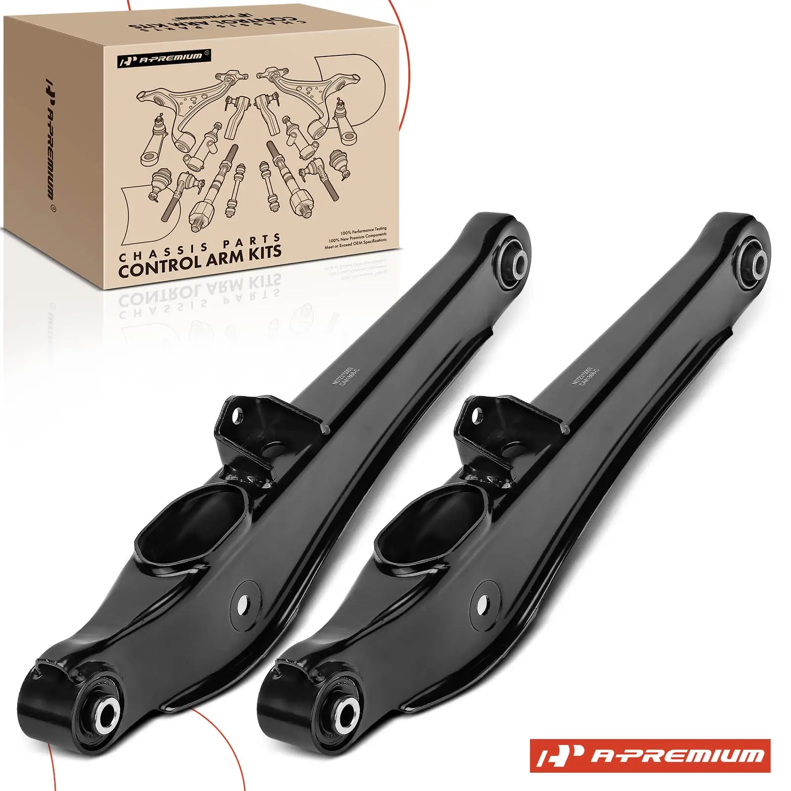 A-Premium 2x Rear L & R Lower Rearward Control Arm for Jeep Compass Patriot 2007-2009 Dodge Caliber 2007-2010