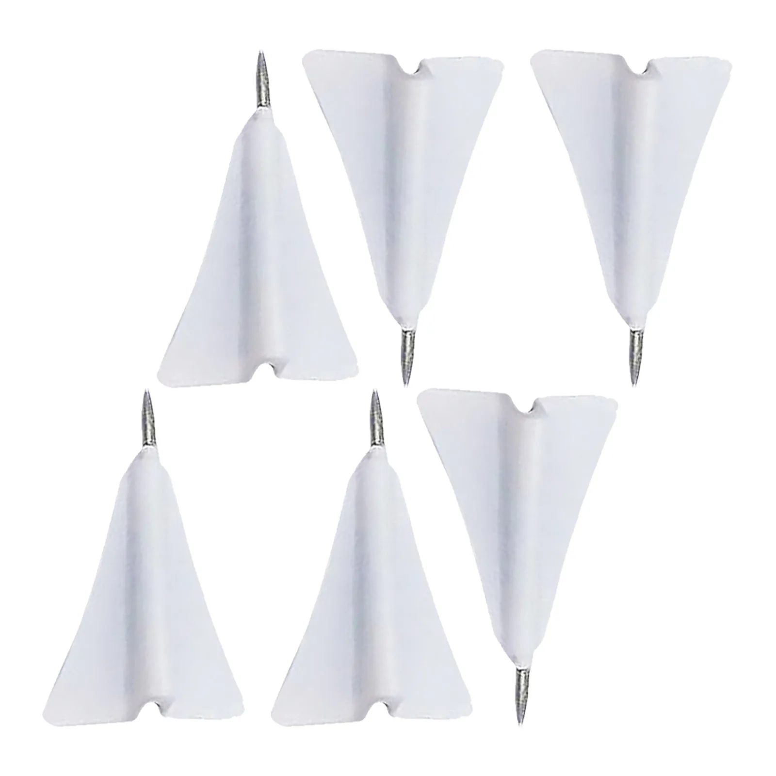 6pcs Paper Plane Push Pins Small Multi Function Thumbtacks For Daily Use Office Tacks Map Accessories Bulletin Board Decor