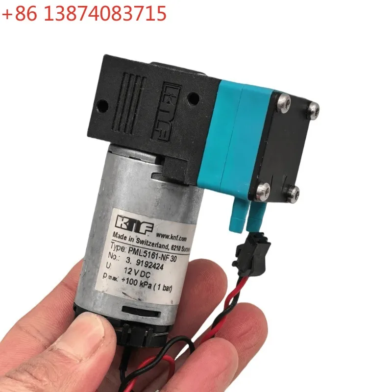 Imported KNF PML5161-NF30 DC12V 11.9W Diaphragm Pump - Water Biochemical Flow Pump for Scientific And Technical Applications
