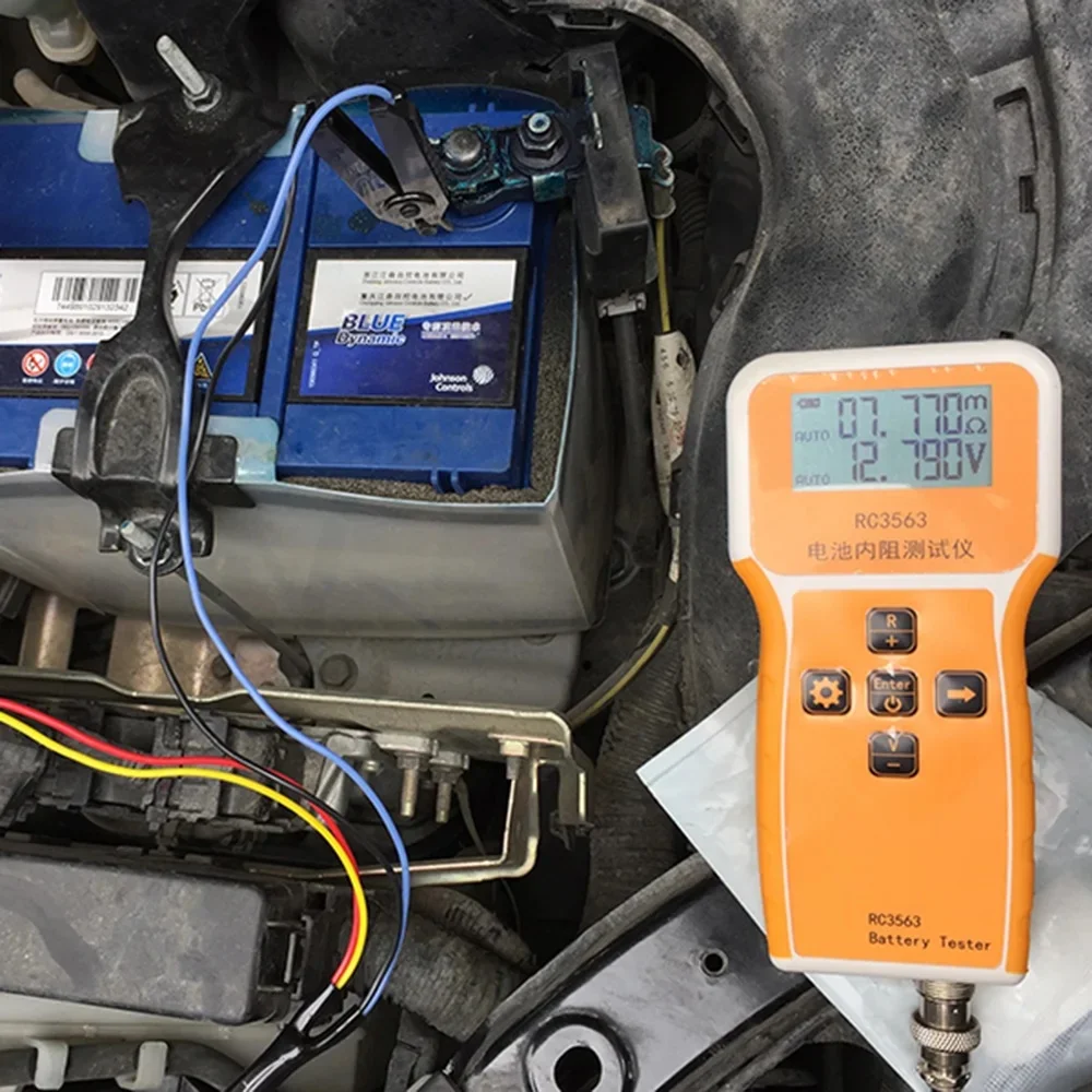 Micro USB/Type-C RC3563 Battery Tester Mini Internal Resistance Tester Ternary Lithium/LiFePO4/18650 Battery Capacity Tester