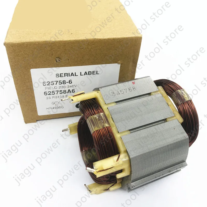 

220-240V Stator Field replace for Makita 625758-6 HR4030C HR4001C HR4010C HR4003C HR4013C HR4011C HR4001CX HR4001CX2 HR4001CX1