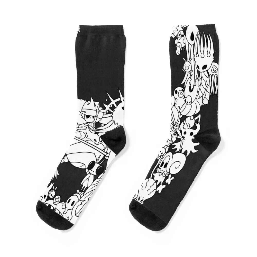

Hollow Knight Inhabitants Socks heated New year's new in's Socks For Girls Men's