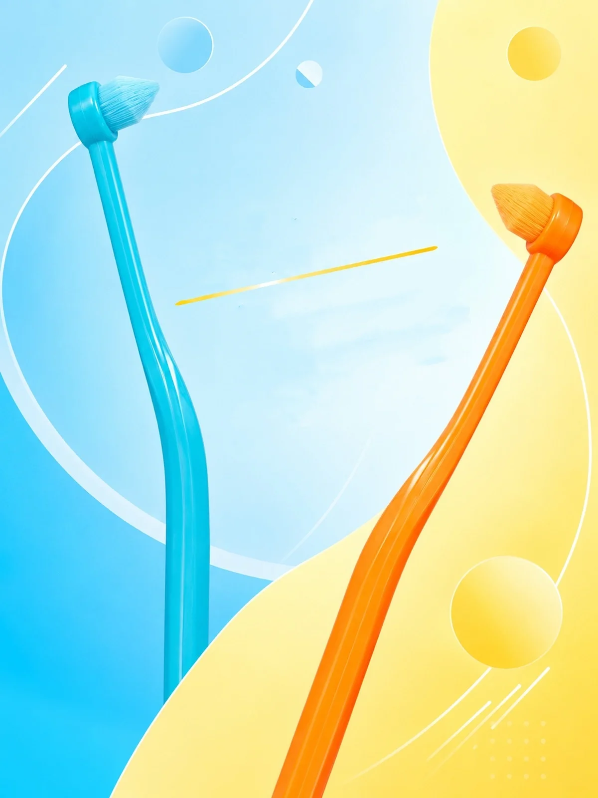 36 Stück End-Tuft-Zahnbürsten, einzelne, tuftierte orthodontische Zahnbürsten für Zahnspangen, kleiner Kopf, winzige Interdentalbürste für Zahnzwischenräume – Detail 6