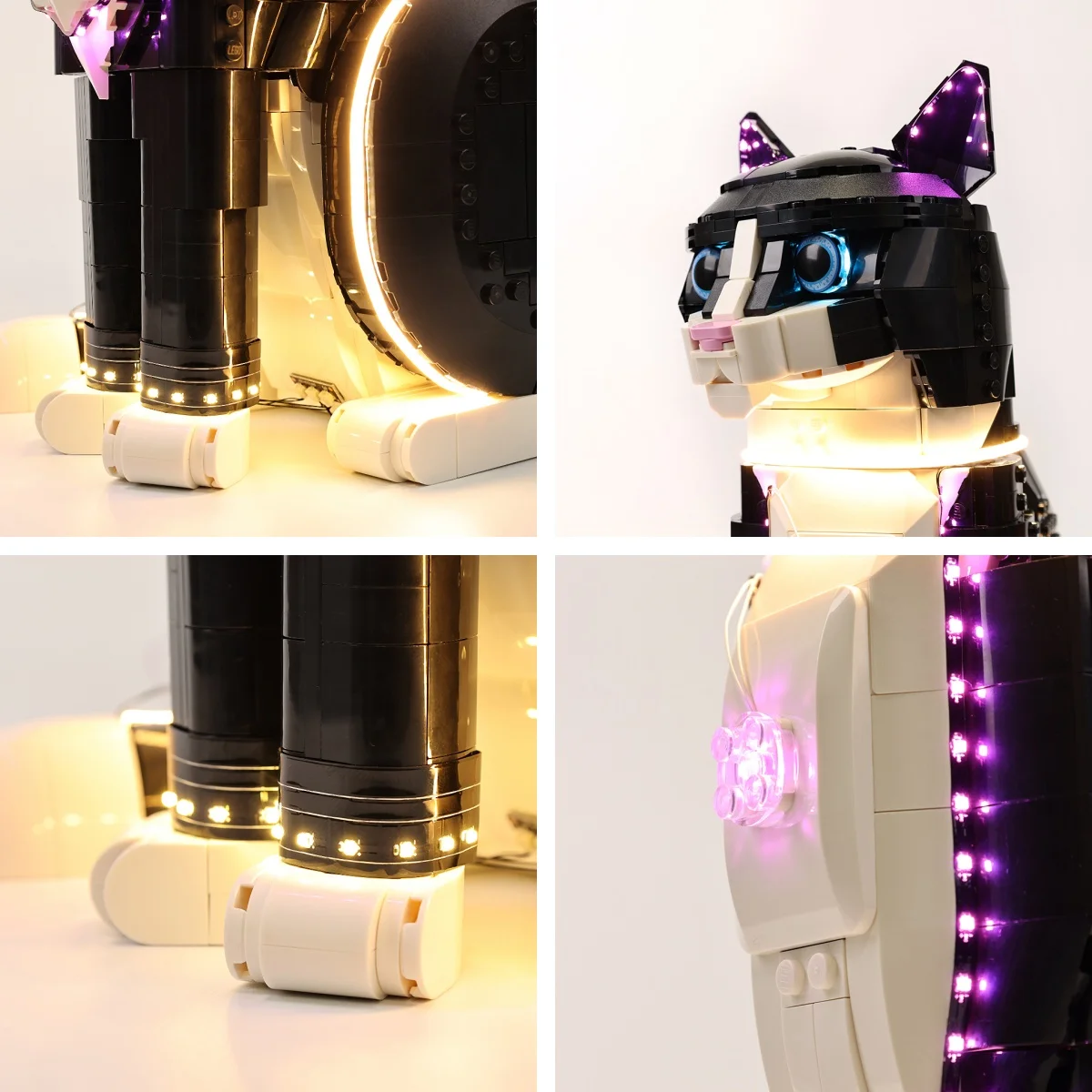 EASYLITE LED-Lichtset für Tuxedo Cat 21349, Bausteine, Spielzeug, Lampenset (Modell nicht im Lieferumfang enthalten)