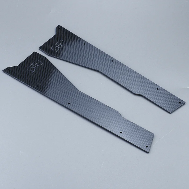 For 1/7 ARRMA FELONY INFRACTION 6S LIMITLESS F1 2pcs Carbon Fiber Side Skirt Set Side Protection Panel Car Truck ARA320509