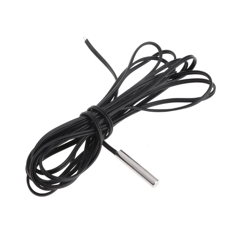 A2UD 150cm NTC 10K Ohm 1% 3435 Thermistor Temperature  Cylinder Probe 1.5m Wire