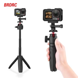 BRDRC Tripod for DJI Action 5 Pro/Pocket 3/Gopro Hero 13 12 11 10/Insta360 Selfie Stick DSLR Camera Photography Extended Pole