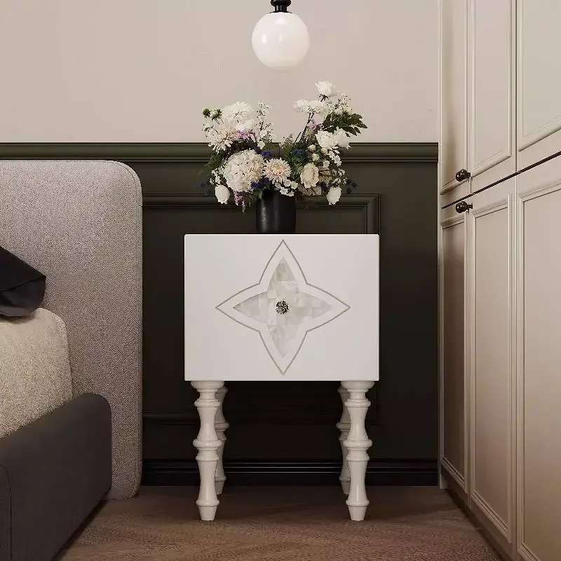 Narrow Nordic Nightstands Bedroom Cheap Drawers Small Design Bedsides Table Unique Cute Mesas De Noche Dormitorio Home Furniture