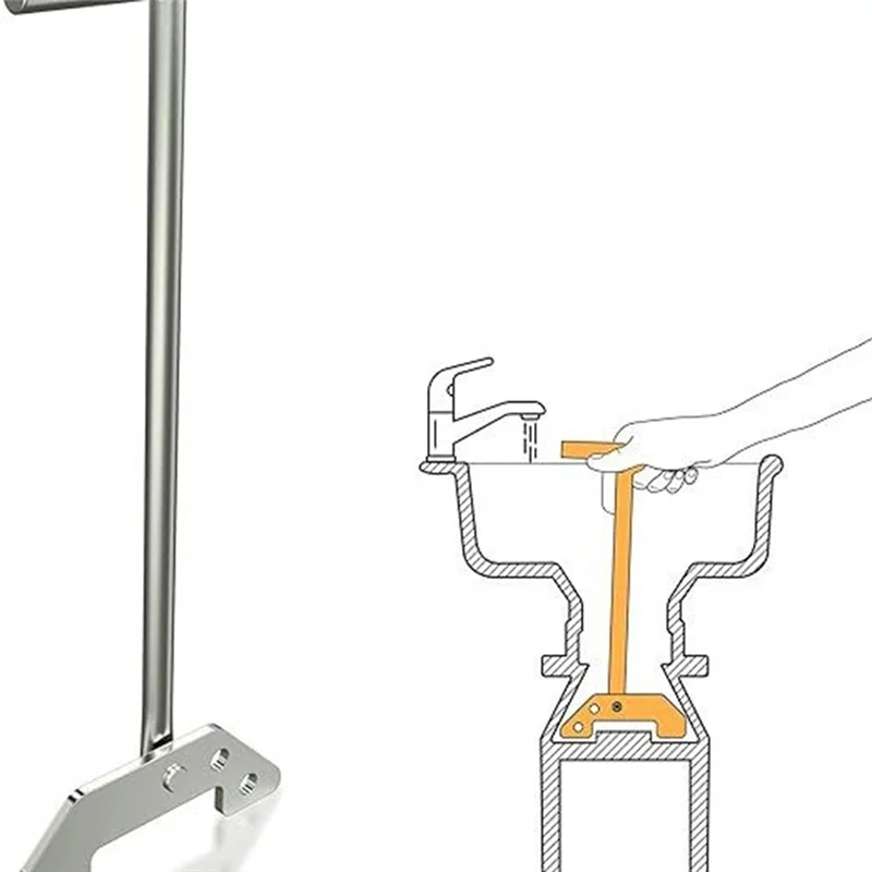 

Classy-Garbage Disposal Unclogging Wrench, For Sinkerator Moens, To Remove Clogs Above The Sink, WR00KIT