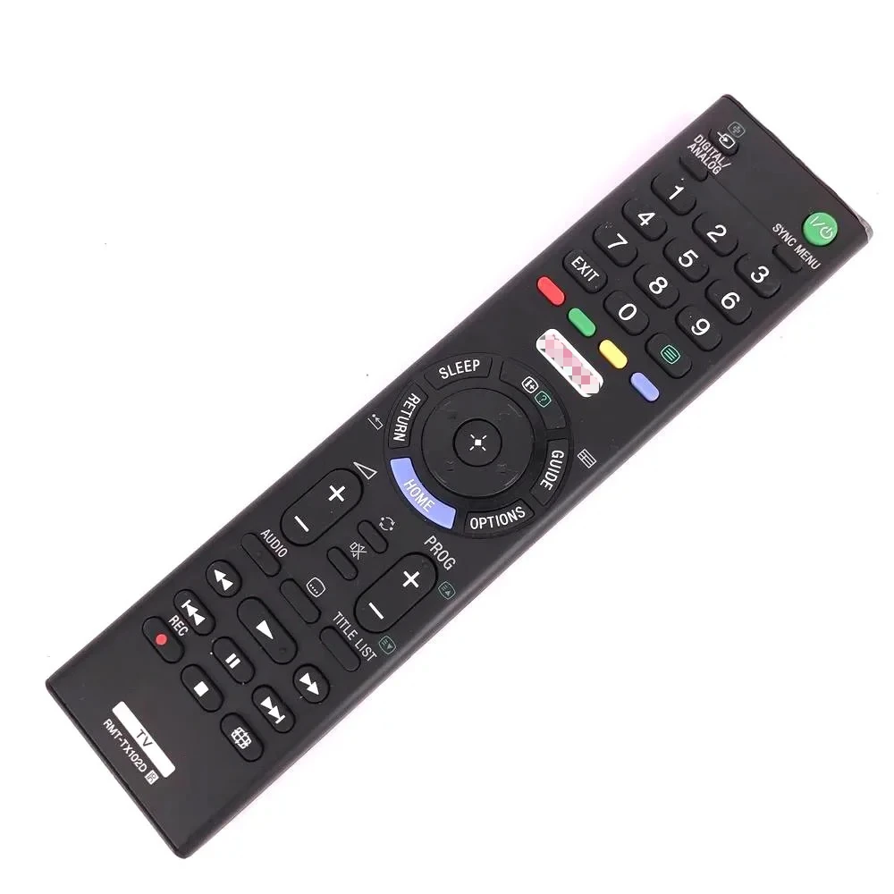 Nuevo RMT-TX102D Control remoto para Sony NETFLIX LED LCD Smart TV TX100U TX102U KDL-32R500C KDL-40R550C KDL-48R550C Fernbedienung