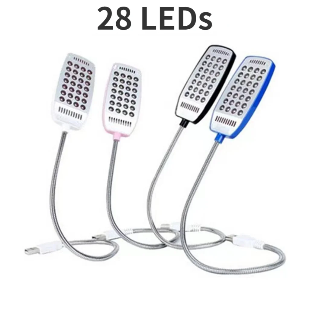 Flexibele Usb Nachtlampje Helder Boek Licht Super Usb Lezen Tafellamp Voor Power Bank Camping Pc Laptops Boek Nachtverlichting