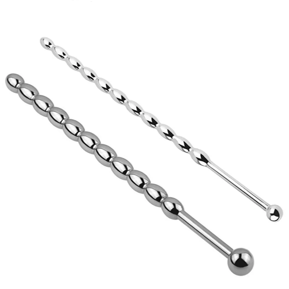 Stainless Steel Penis Plug Urethral Toys for Man Sounding Rod Urethral Dilator Penis Urethral Plugs Sex Toys for Men Mastrubator