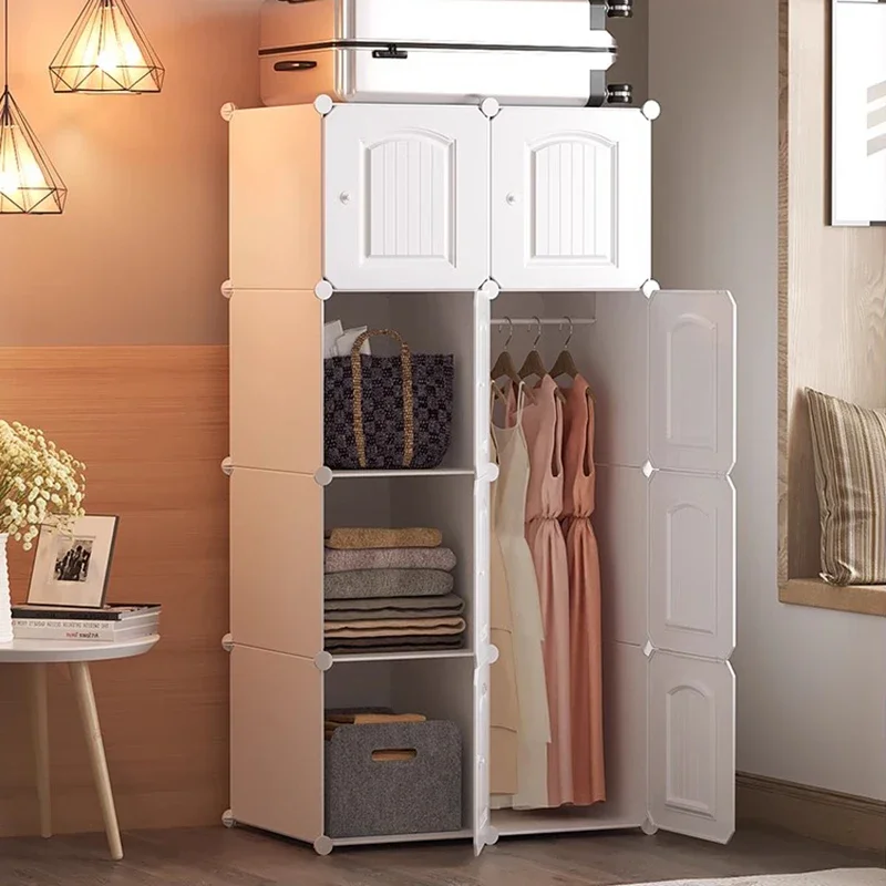 الحد الأدنى خزانة غرفة المعيشة الحديثة الشمال خزانة بسيطة خزانة الطفل الخارجي وحدات الاطفال البلاستيك Armario أثاث المنزل