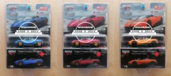 Mini GT 1:64 Pagani series Huayra zonda F Rosso Dubai Roadster Collection of die-cast alloy car model ornaments