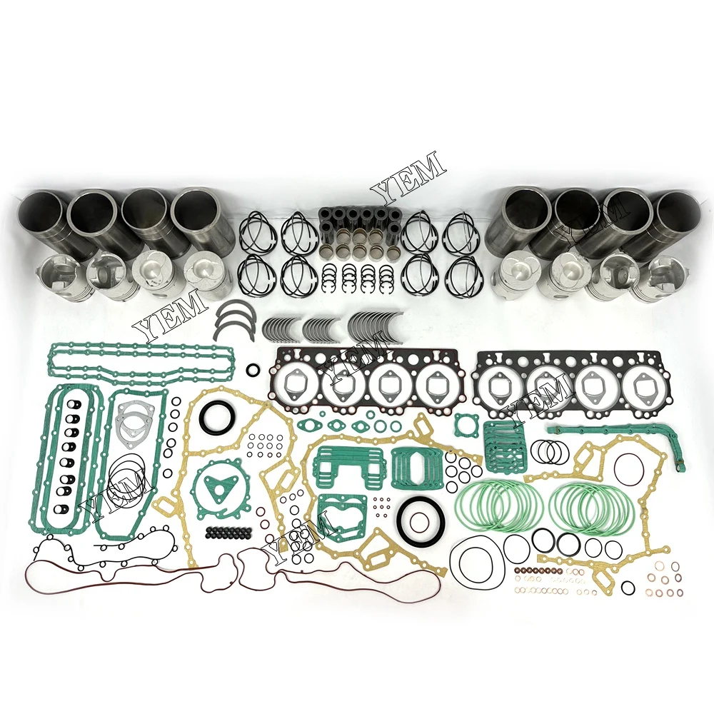 New F17E Overhaul Rebuild Kit With Gasket Set Bearing For Hino Engine (Fir For one engine)