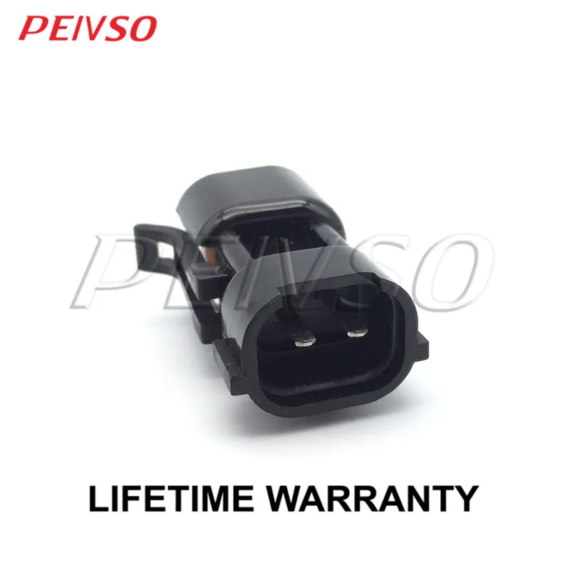 PEIVSO 8pcs Fuel Injector Connector Adapter Plug EV1 EV6 EV14 LS1 LS2 LS3 LSX LT1 Swaps Harness Plug  for TOYOTA Ford Dodge