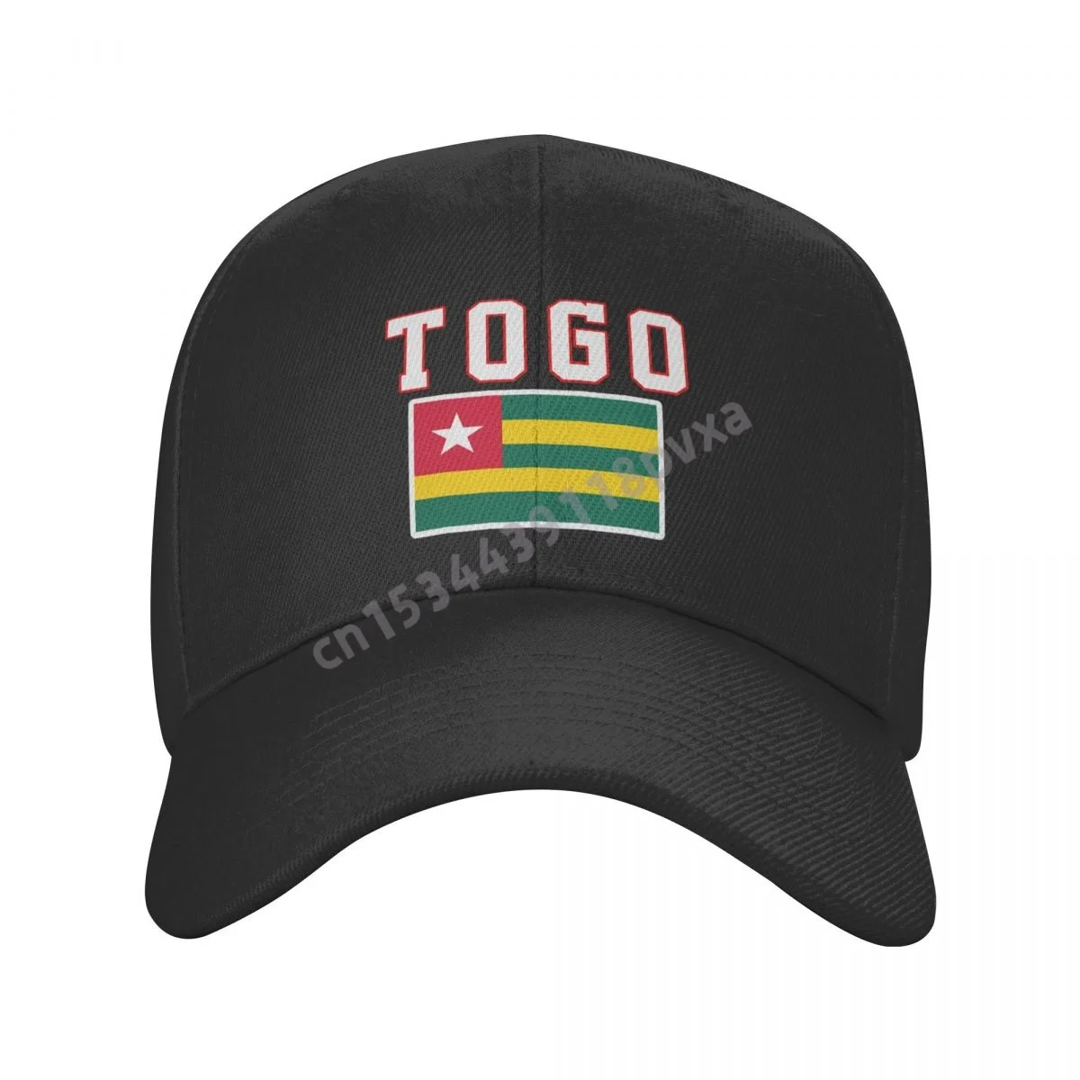 

Baseball Cap Togo Flag Togolese Fans Country Map Wild Sun Shade Peaked Adjustable Outdoor Caps for Men Women