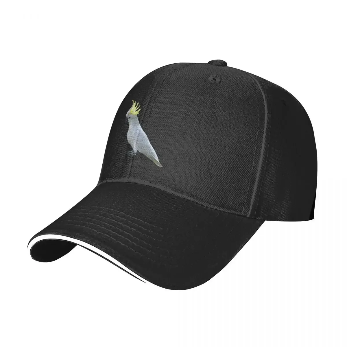 umbrella cockatoo Baseball Cap fishing hat Hat Man For The Sun Hat Beach Men's Caps Women's