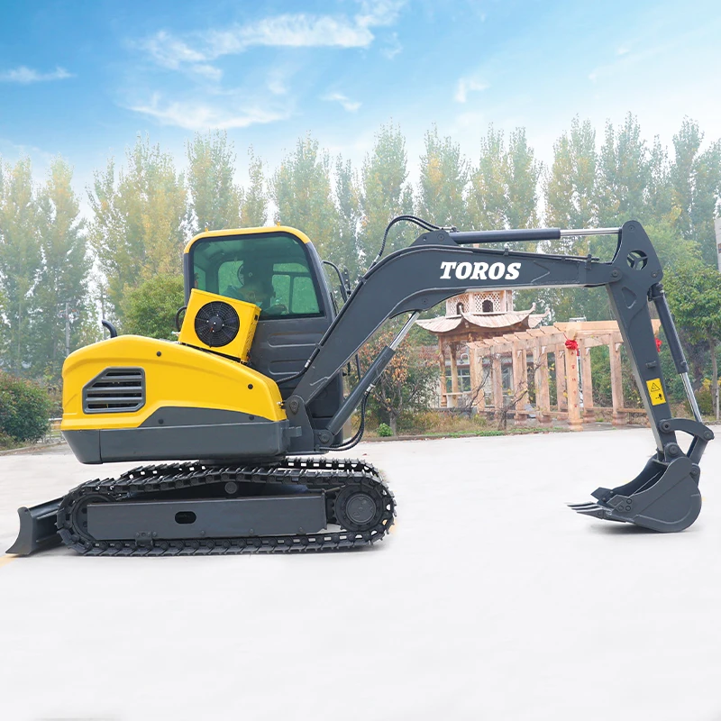 customized Micro Excavation Machine Digging Multifunctional Hydraulic Crawler Excavator Recruitment Agent 4 Ton Mini Excavator