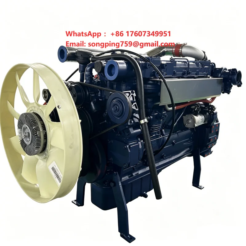 P6 Diesel Engine Assembly (Two-valve & Four-valve) Blue Paint Iron Material for Diesel Generators China Origin