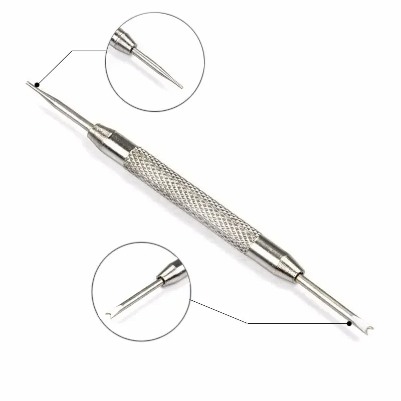 Metal Multifunctional Watch Repair Tool Strap Adjustment Replacement Spring Loose Needle Rod Connection Pin Removal Tool 1pcs