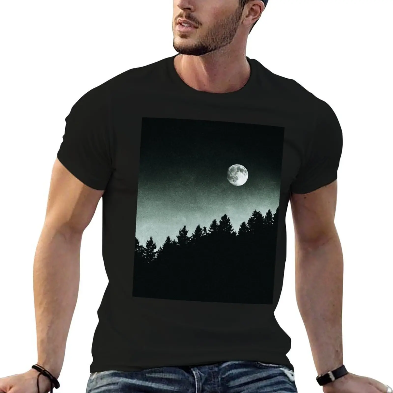 

Under Moonlight // Kiwi Melon Collie Lassie Edit T-Shirt man t shirt luxury t shirts with prints T-Shirt