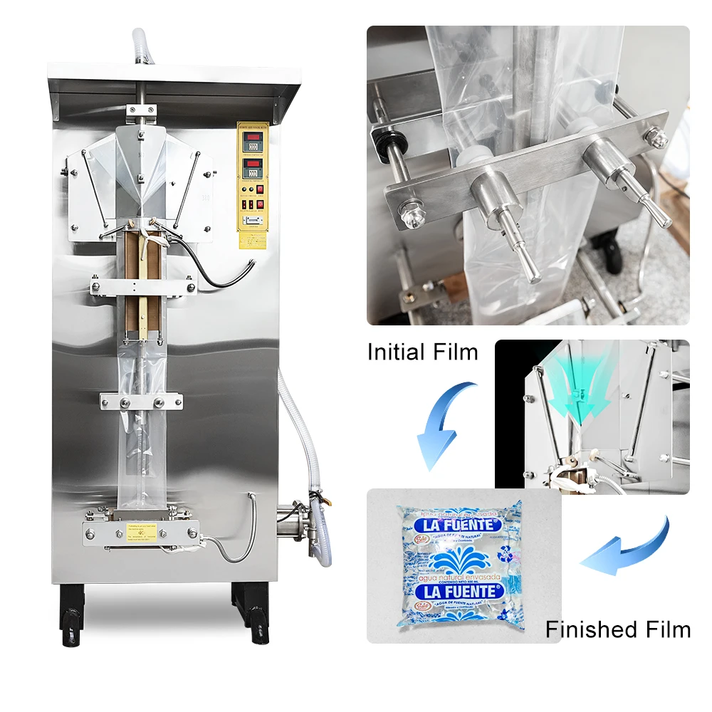 Fast and Accurate Filling Liquid Drink Packaging Machine Vertical Liquid Bags Packaging Machine