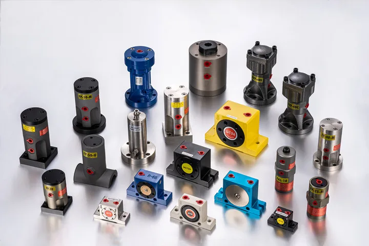GT-4 GT-6 GT-13 GT-16 GT-20 GT-48 GT Series Pneumatic Vibrators Roller for Powder Industrial Turbine Hopper Vibrator GT-36
