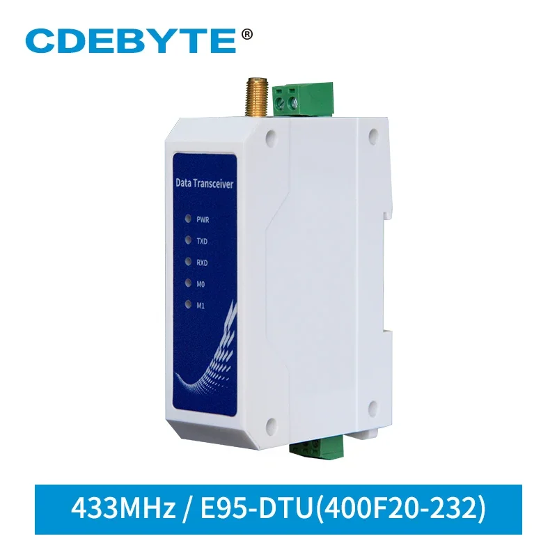 E95-DTU(400F20-232)  Wireless Data Transmission Station 433MHz 20dBm Modbus RS232 SMA-K Interface Spread Spectrum