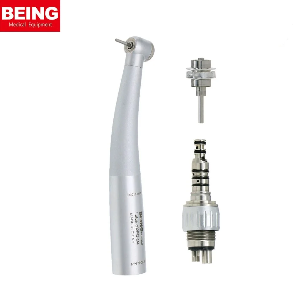 

BEING Dental High Speed Air Turbine Handpiece 303PQ-K Fit KaVo MULTIflex Coupler 4 Holes