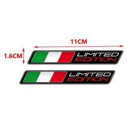 3D Motorcycle Decal Italy Flag Stickers Italia Limited Edition Sticker Case for Aprilia RS4 RSV4 Ducati Monster 1199 1299 1098