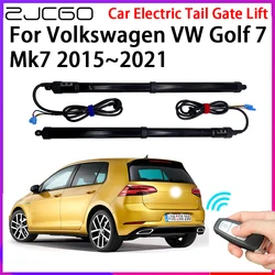 ZJCGO Car Automatic Tailgate Lifters Electric Tail Gate Lift Assisting System for Volkswagen VW Golf 7 Mk7 2015~2021