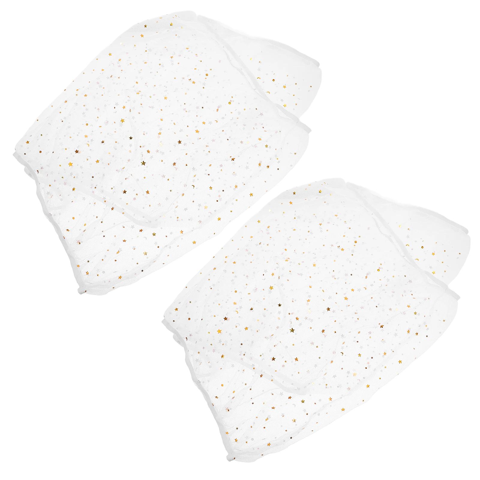 

2pcs Birdcage Cover Mesh Bird Netting Detachable Easy Wash Durable For Parrot Cage Indoor Anti-Debris Splash-Proof Breathable