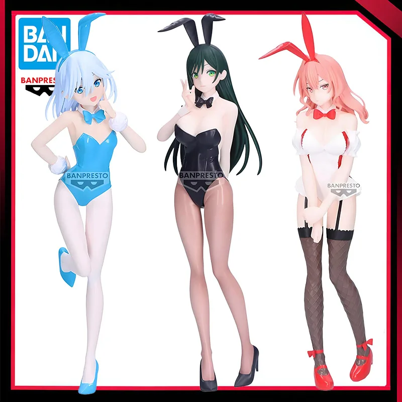 En Stock Original Banpresto Amagami-san Chi No Enmusubi Amagami Yuna Amagami Yae figura de acción de PVC chica conejito juguetes coleccionables